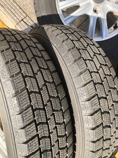 全国送料込み☆良品バリ山スタッドレス　145/80R13☆軽自動車 バリ山】145/80R13 軽自動車スタッドレス4本セット (ぶる子) 加茂野の