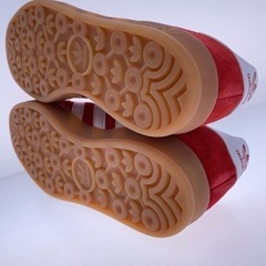 adidas Gazelle レッド スニーカー JI2063 26.5の画像