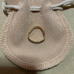 K１８チェーンリング💍の画像