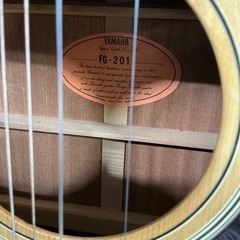 YAMAHA アコースティックギター　フォークギター　FG-201 の画像