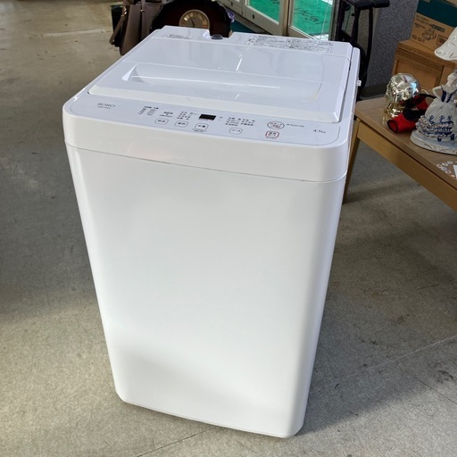 坂2602-047 RORO 洗濯機 YWM-T45LW 2024年製 4.5kg 動作確認済み キズ汚れ有り