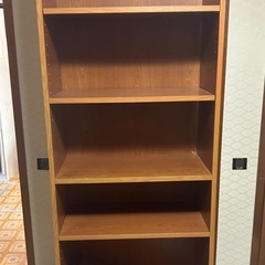 本文お読みください　木製棚8段の画像