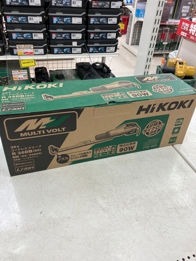 【中古】【店頭引取限定】　HiKOKI  36v コードレスクリーナー　R36DB　本体のみ