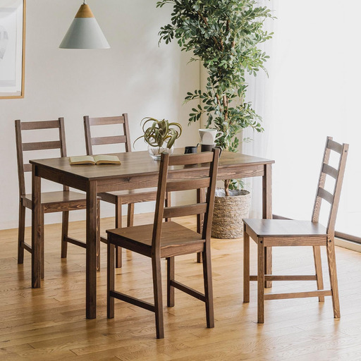 家具セット（ダイニングテーブル＋椅子4脚）美品