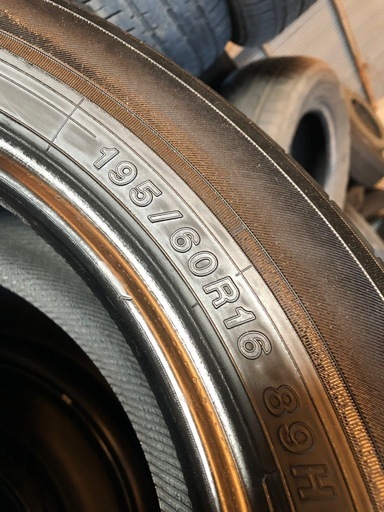 195/60R16ヨコハマ取り付け無料