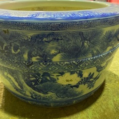 アンティーク火鉢の画像