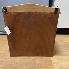 新品未使用ハンドメイド収納ケースの画像