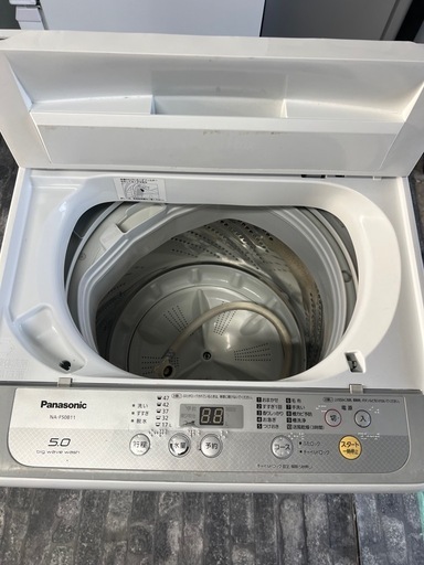 【配達・設置】Panasonic洗濯機　2018年製　5kg
