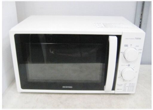 電子レンジ　17L ターンテーブル　IMG-T177-6-W　動作良好　2020年製　6段階切替　15分タイマー機能付　893ZS