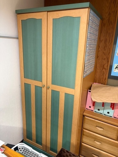 中古洋服ダンス 洋服ダンス (ナガティー) 大分のドレッサーの中古あげます・譲ります