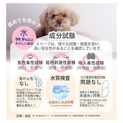 スリーフ　ペット用　消臭・除菌剤　無香料の画像