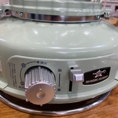 🩵限定色🩵Sengoku Aaddin 2021年製 ポータブルガスストーブ SAG-BF02A センゴク アラジン カセットボンベ式 AICジャパン ストーブ ヒーター グリーン キャンプ🏕️NO.8377Fの画像