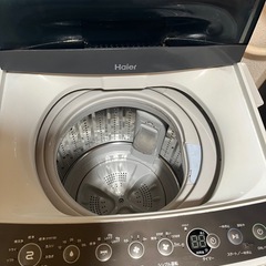 ハイアール　2017年製　洗濯機
の画像