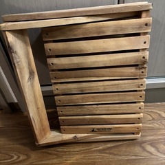 【無料】キャンプ　テーブル　ラック　２点セット
の画像