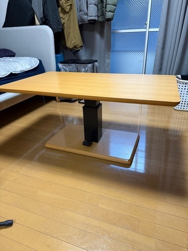 昇降式ダイニングテーブルロータイプ