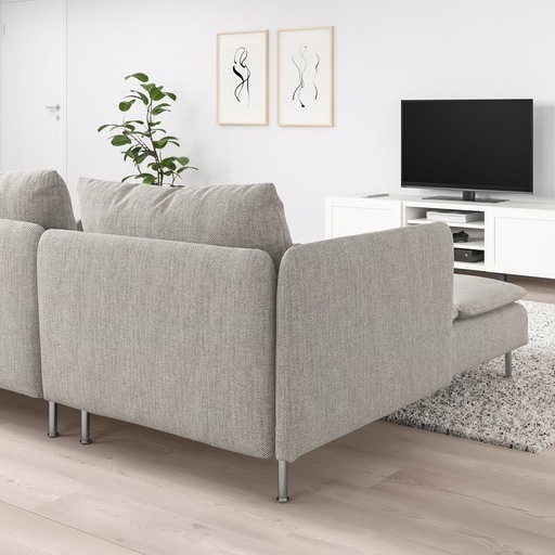 IKEA ソーデルハムン　L字ソファ