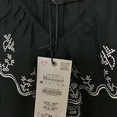 ザラ/シフォンブラウス新品の画像