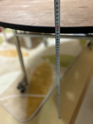 折り畳み式　1200 丸テーブル