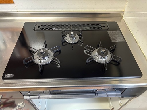 ★ほぼ新品★　BRilliO ブリリオ パロマ　ビルドインコンロ　都市ガス用