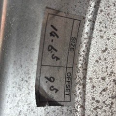 14インチワタナベホイル100 の画像