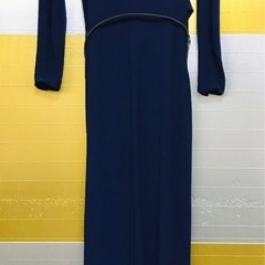 ザラ/ブルーのロングワンピース新品の画像