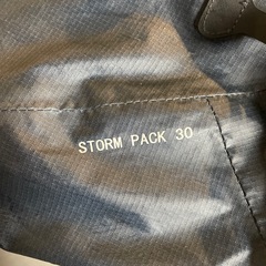 モンベル storm pack 30 防水 リュック30Lの画像