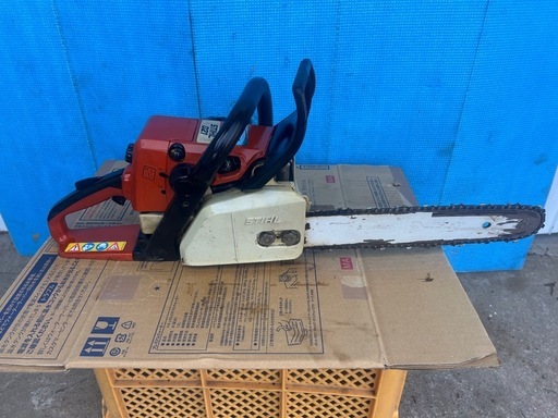 STIHL エンジンチェンソー 021 プロ機 35.2cc アンドレアススチール 日本向特別仕様　レア 希少　スチール　切断機　山師　倒木　チェンソー チェーンソー 宮崎　動画あり