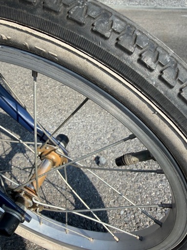 【整備士による点検済み】　☆前後中古タイヤ☆   16インチ子ども用自転車　防犯登録料込価格︎‼︎