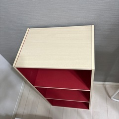 カラーボックス 3段の画像