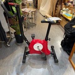 【フィットネスバイク　エアロバイク】クリーニング済み【管理番号0204】伊の画像