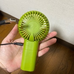 携帯扇風機の画像