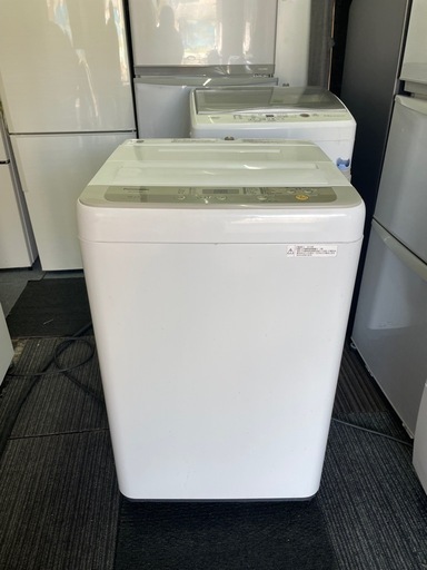 北九州市内配送無料　保証付き パナソニックNA-F50B12-N 全自動洗濯機 Fシリーズ シャンパン [洗濯5.0kg /乾燥機能無 /上開き]