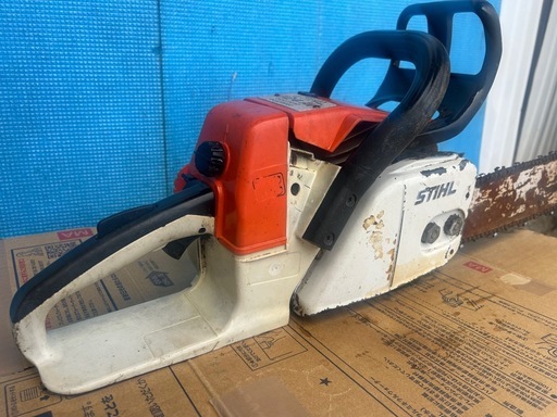 STIHL エンジンチェンソー 42cc 024AV プロ仕様 スチール 切断機 山師 倒木 チェンソー チェーンソー 宮崎　動画あり