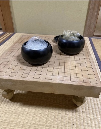 囲碁　碁盤　碁石