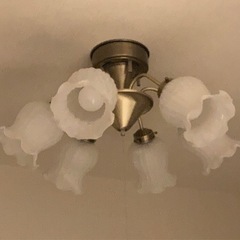 すずらん型天井LED用ランプ【お譲り】の画像