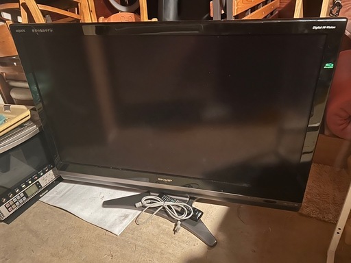 2010年製 SHARP AQUOS LC-46DX2 46V型 液晶テレビ (かず) 牛久のテレビ