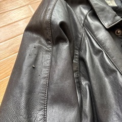 黒レザーアウター
の画像