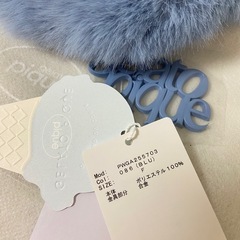 【未使用】ジェラートピケ ファーシュシュ ふわふわの画像