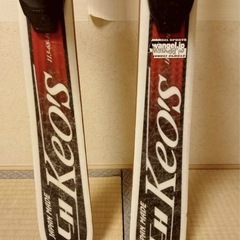 【名機】OGASAKA オガサカ Keo's 160cm マーカービンディング スキー板 TRIUN KEOS ケオッズの画像