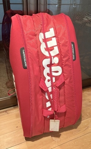 Wilson TOUR テニスラケットバッグ 大容量 THERMOGUARD 赤 美品