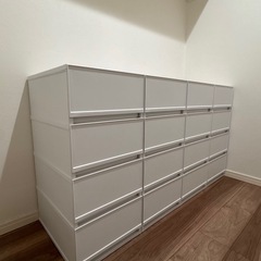 収納ケース 34cm×4段 4個セットの画像