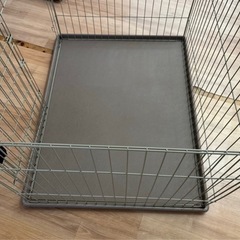 ペットケージ　トレー付サークルL　約103cm×約80cm×約65cmの画像