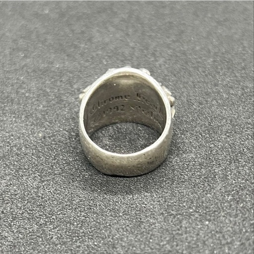 CHROME HEARTS フローラルクロスリング
