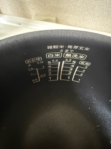 炊飯器5.5合