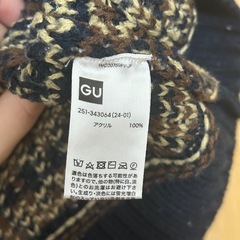 GU ノルディックセーターの画像