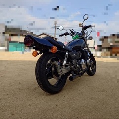 最終お値下げ！　美品！　kawasaki　ZEPHYRχ　ゼファー　カイ　検8.5 ワンオフタンク タイヤ新品　CBX ZRX XJR 400
の画像