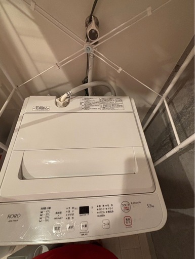 (取引中
)洗濯機5.5kg