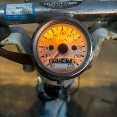 スーパーカブ50 カスタム　やられ仕様　キーレス　実働　カブ50 原付　バイク　の画像