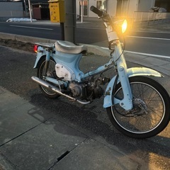 スーパーカブ50 カスタム　やられ仕様　キーレス　実働　カブ50 原付　バイク　の画像