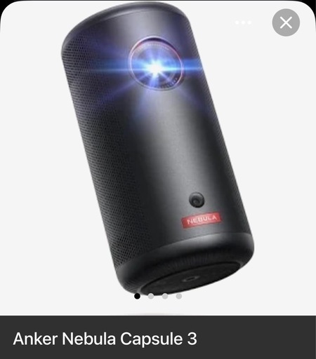 新品・未開封 　＜Anker＞Nebula Capsule 3